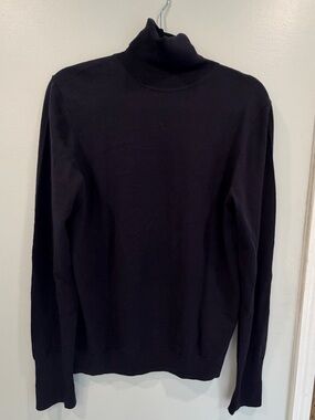 Arket - Unisex Marino Wool Rollneck Long Sleeve Sweater Dark Navy Size S